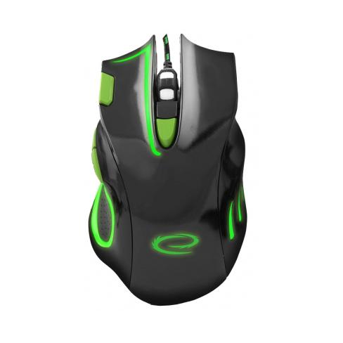 Мишка Esperanza MX401 Hawk black-green