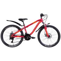 Велосипед Discovery 24" Flint AM DD рама-13" 2022 Red (OPS-DIS-24-272)