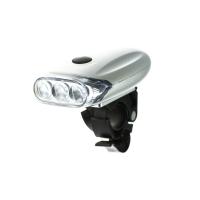 Передняя велофара Good Bike PANCAKE 3 LED Metallic (94312M-IS)