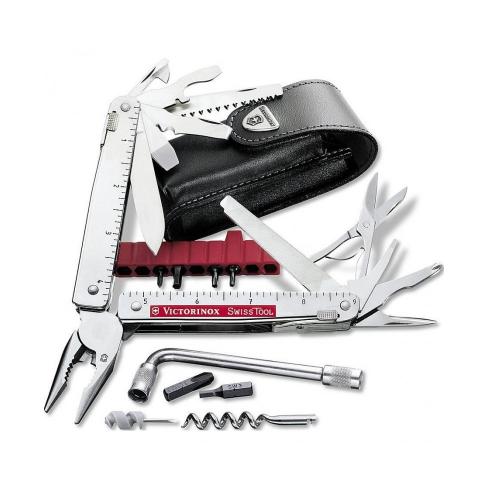 Мультитул Victorinox SwissTool X Plus Leather Case (3.0338.L)