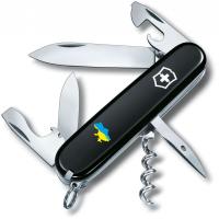 Нож Victorinox Spartan Ukraine Black "Карта України Жовто-Блакитна" (1.3603.3_T1166u)