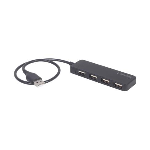 Концентратор Gembird USB 2.0 4 ports black (UHB-U2P4-06)