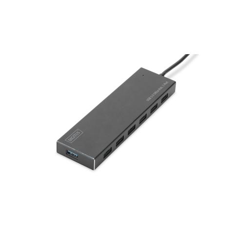 Концентратор Digitus USB 3.0 Hub, 7 Port (DA-70241-1)