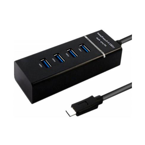 Концентратор Maiwo USB Type-C to 4х USB3.0 cable 29 cm