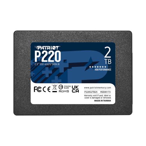 Накопитель SSD 2.5" 2TB P220 Patriot