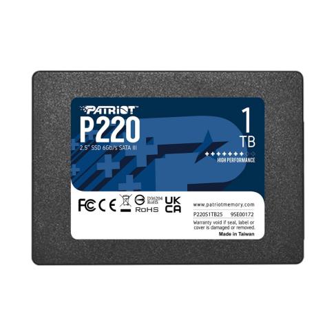 Накопитель SSD 2.5" 1TB P220 Patriot