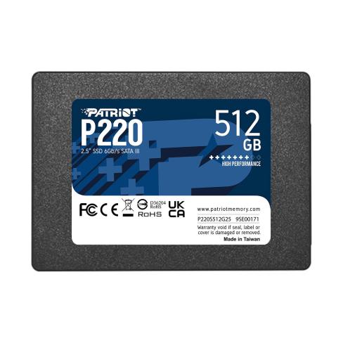 Накопитель SSD 2.5" 512GB Patriot