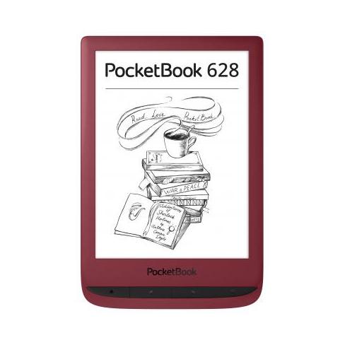 Электронная книга Pocketbook 628 Touch Lux5 Ruby Red (PB628-R-CIS)