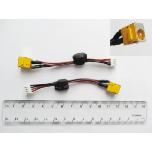 Разъем питания ноутбука с кабелем для Acer PJ047G (5.5mm x 1.7mm), 4-pin, 10 см Универсальный (A49020)