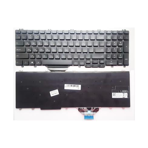 Клавіатура ноутбука Dell Latitude 5500/5501,Precision 3501/3540/3541 черн UA