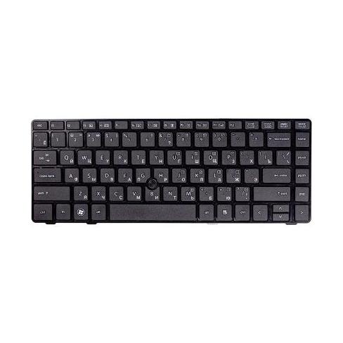 Клавіатура ноутбука HP Elitebook 8460P/ProBook 6460b черн/черн
