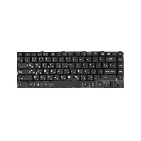 Клавиатура ноутбука PowerPlant TOSHIBA Satellite C800 черный, черный фрейм
