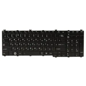 Клавиатура ноутбука PowerPlant TOSHIBA Satellite C650, L650 черный, черный фрейм (KB310685)