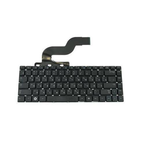 Клавиатура ноутбука PowerPlant Samsung RV411 черный, без фрейма