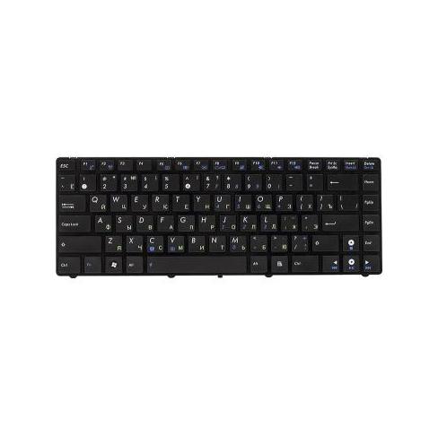 Клавіатура ноутбука PowerPlant ASUS A42,K42,N82 черный,черный