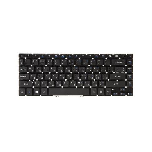 Клавіатура ноутбука Acer Aspire V5-471 черный, без фрейма