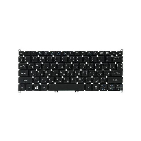 Клавіатура ноутбука Acer Aspire E3-111/V5-122 черный, без фрейма
