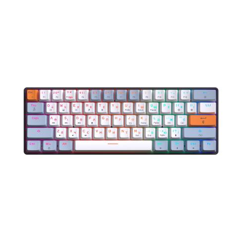 Клавиатура GamePro MK130R Hot-Swap Red Swich RGB USB UA Black