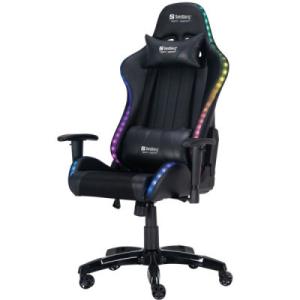 Крісло ігрове Sandberg Commander RGB Black (640-94)