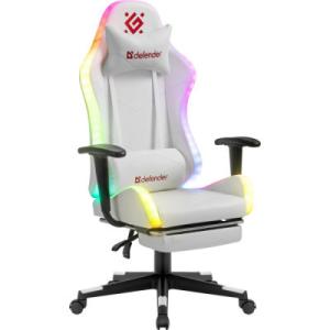 Крісло ігрове Defender Watcher RGB White (64336)