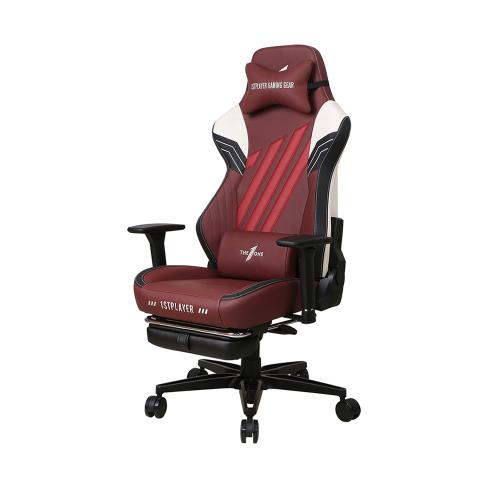 Кресло игровое 1stPlayer Duke Black-White-Red (Duke BlackWhiteRed)