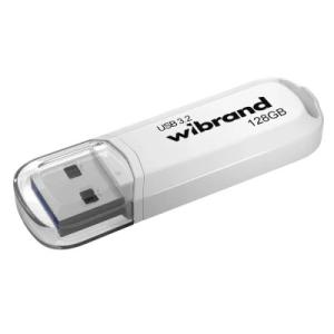 USB флеш накопитель Wibrand 128GB Marten White USB 3.2 Gen 1 (USB 3.0) (WI3.2/MA128P10W)