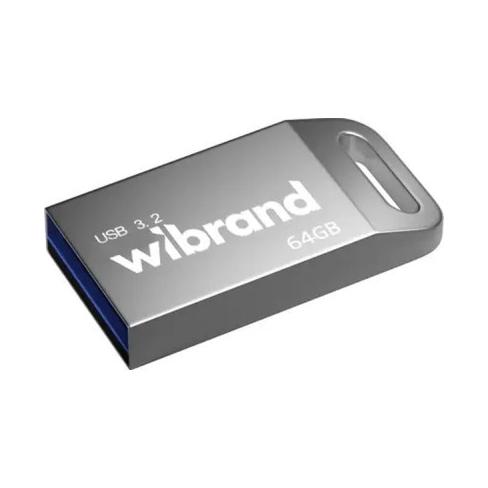 USB флеш накопитель Wibrand 64GB Ant Silver USB 3.2 Gen 1 (USB 3.0) (WI3.2/AN64M4S)