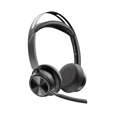 Навушники Poly Voyager Focus 2 USB-A Bluetooth Black