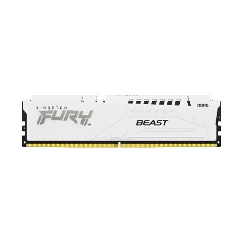 Модуль памяти для компьютера DDR5 32GB 6400 MHz Beast White XMP Kingston Fury (ex.HyperX) (KF564C32BW-32)