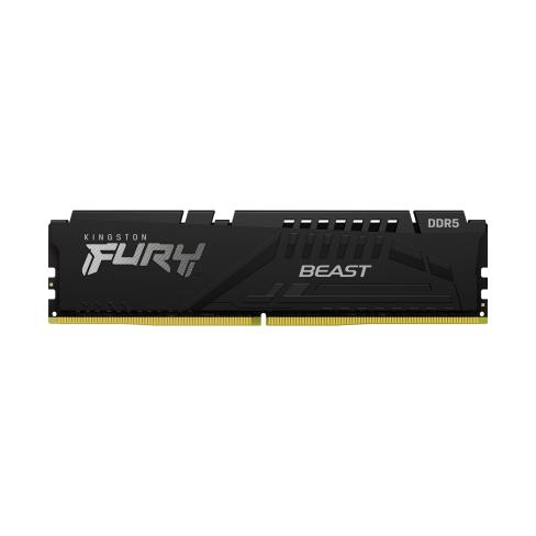 Модуль памяти для компьютера DDR5 32GB 6400 MHz Beast Black XMP Kingston Fury (ex.HyperX) (KF564C32BB-32)