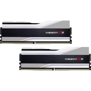 Модуль пам'яті для комп'ютера DDR5 64GB (2x32GB) 6000 MHz Trident Z5 Silver G.Skill (F5-6000J3238G32GX2-TZ5S)