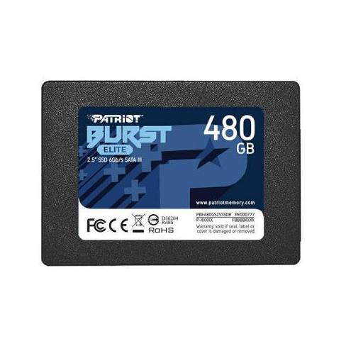 Накопичувач SSD 2.5" 480GB Burst Elite Patriot