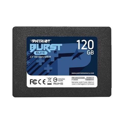 Накопичувач SSD 2.5" 120GB Burst Elite Patriot