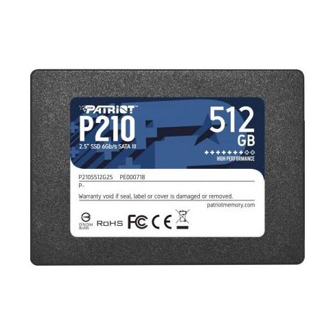 Накопичувач SSD 2.5" 512GB Patriot