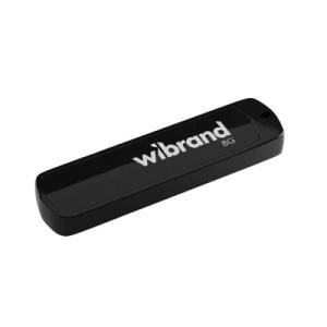 USB флеш накопитель Wibrand 8GB Grizzly Black USB 2.0 (WI2.0/GR8P3B)