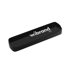 USB флеш накопитель Wibrand 4GB Grizzly Black USB 2.0 (WI2.0/GR4P3B)