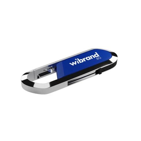 USB флеш накопичувач Wibrand 8GB Aligator Blue USB 2.0 (WI2.0/AL8U7U)
