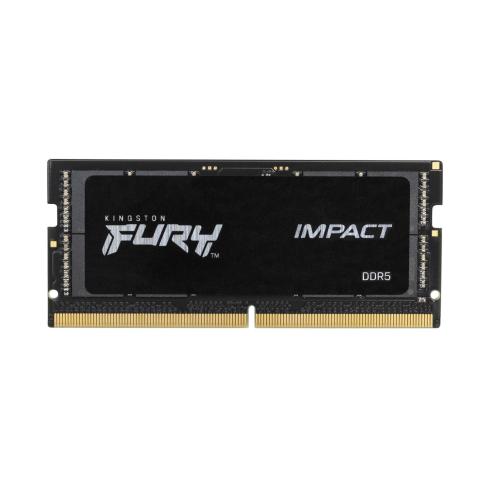 Модуль пам'яті для ноутбука SoDIMM DDR5 16GB 4800 MHz FURY Impact Kingston Fury (ex.HyperX) (KF548S38IB-16)