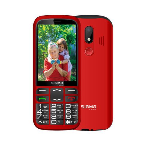 Мобильный телефон Sigma Comfort 50 Optima Type-C Red