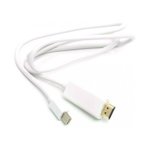 Кабель мультимедійний miniDisplayPort (M) to HDMI (M) 1.0m PowerPlant