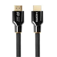 Кабель мультимедийный HDMI to HDMI 1.0m 2.1V, Ultra HD 8K, eARC, 30AWG PowerPlant (CA912186)