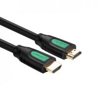 Кабель мультимедийный HDMI to HDMI 1.0m HD101 Round (Yellow/Black) Ugreen (10115)