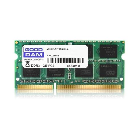 Модуль пам'яті для ноутбука SoDIMM DDR3L 8GB 1600 MHz Goodram (GR1600S3V64L11/8G)