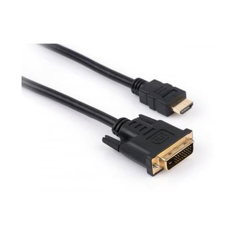Кабель мультимедийный HDMI to DVI 24+1 5.0m Vinga