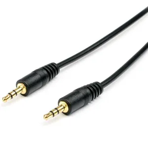 Кабель мультимедийный 3.5mm M to 3.5mm M 0.8m Atcom (17434)