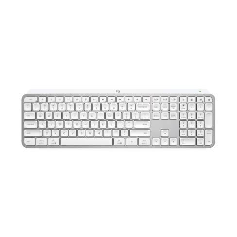 Клавіатура Logitech MX Keys S Wireless UA Pale Grey (920-011588)