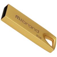 USB флеш накопитель Mibrand 8GB Taipan Gold USB 2.0 (MI2.0/TA8U2G)