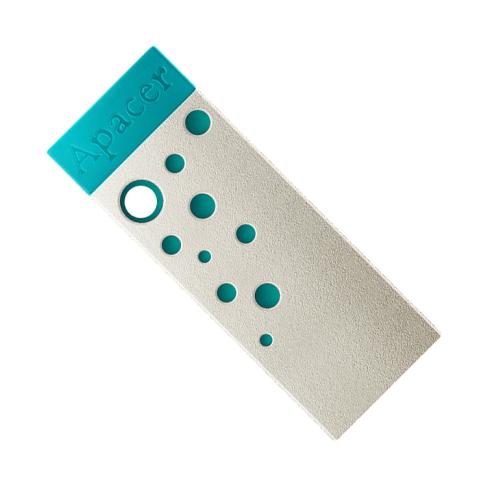 USB флеш накопичувач Apacer 32GB AH11J Turquoise Green USB 2.0 (AP32GAH11JG-1)