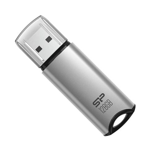 USB флеш накопитель Silicon Power USB 128G SILICON POWER usb3.2 Marvel M02 Aluminum Silver