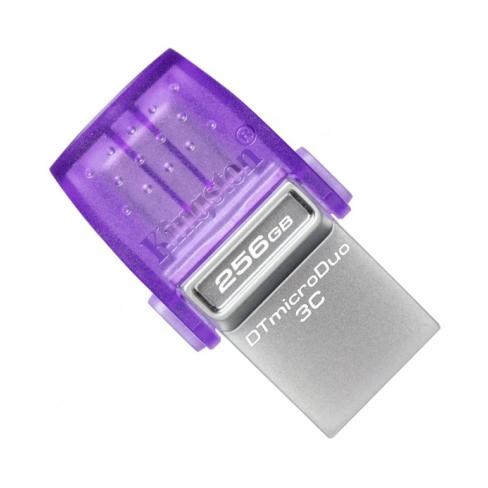 USB флеш накопитель Kingston 256GB DataTraveler microDuo 3C USB 3.2/Type C (DTDUO3CG3/256GB)